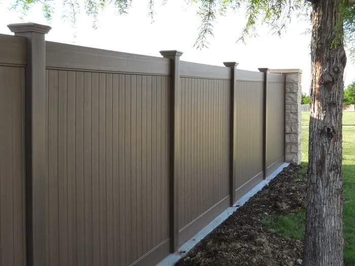 Vinyl fences